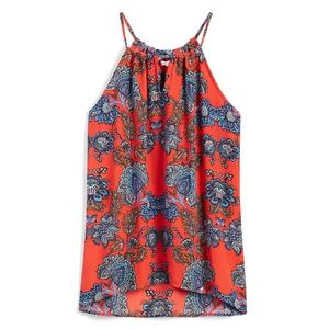 Krista Keyhole Halter Blouse